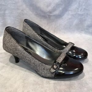 Laura Ashley Spool Heels